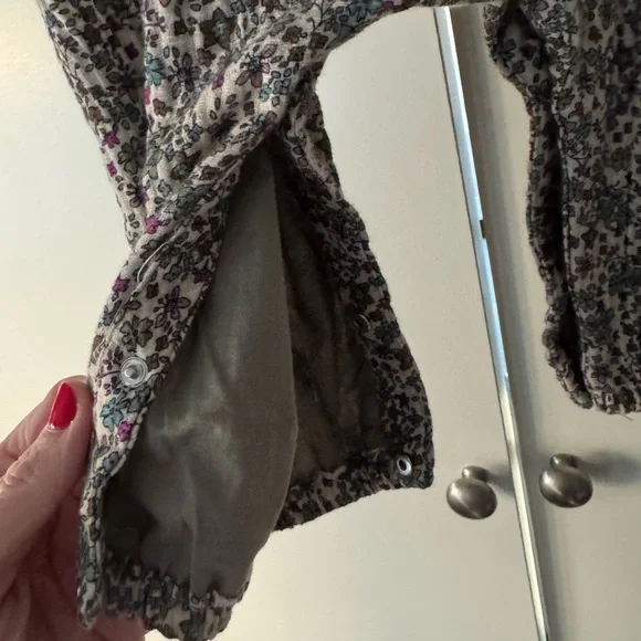 Zara Baby Floral Print Overalls Size 12-18 months in perfect condition - Picture 5 of 6